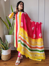 New Exclusive Collection of Hand Block Printed Stitched Cotton Suits With Cotton Dupatta in Beautiful Colours(BFSCS34)